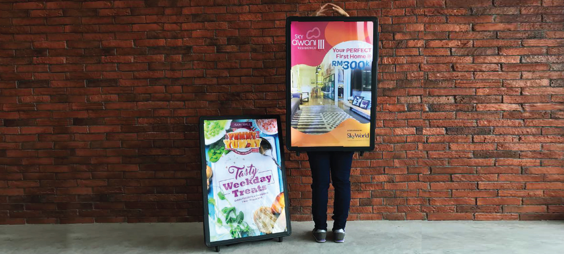 Mobile Walking LED and Sandwich Board Advertising