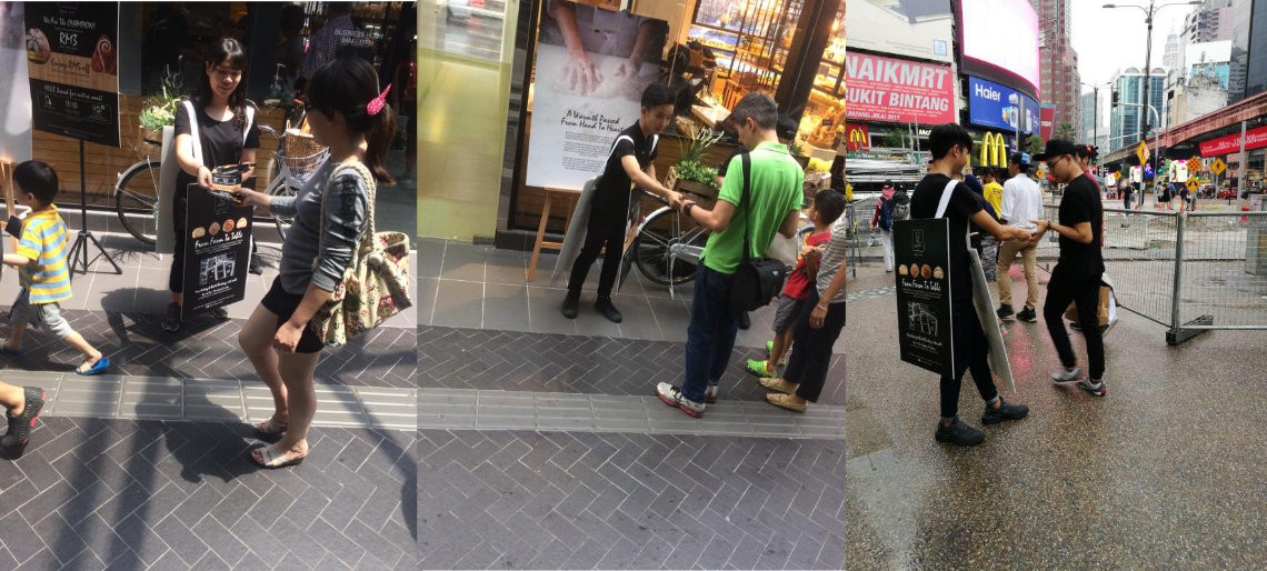 Hand to Hand Distribution